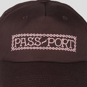 Pass~Port Invasive Logo Freight Cap - Chocolate