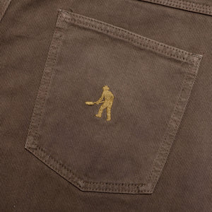 Pass~Port Workers Club Denim Jean - Washed Brown