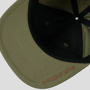 Pass~Port Maestro Casual Cap - Military Green