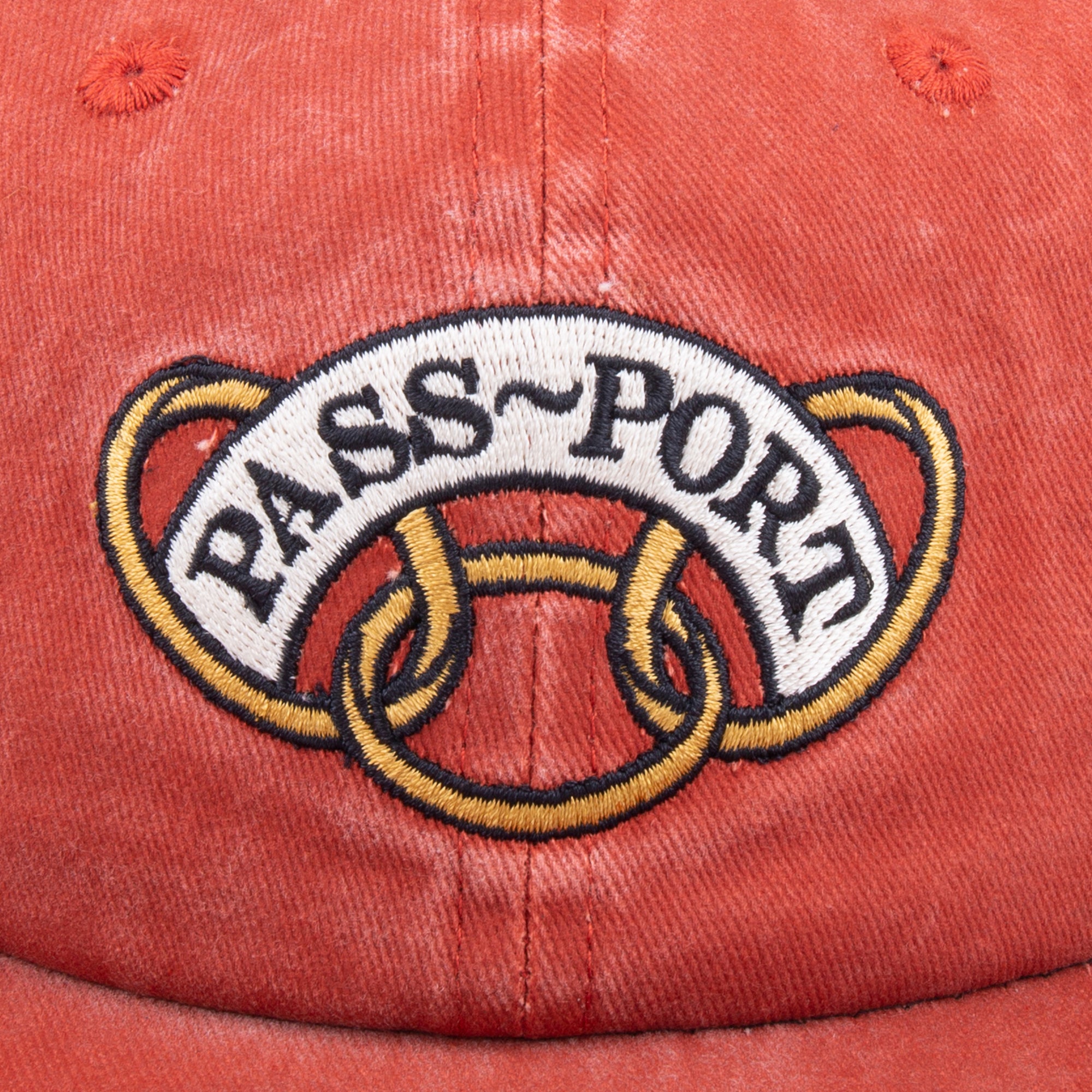 PASS~PORT "COMMUNAL RINGS" CAP BRICK RED