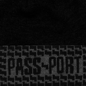 Pass~Port Drain Beanie - Black / Steel