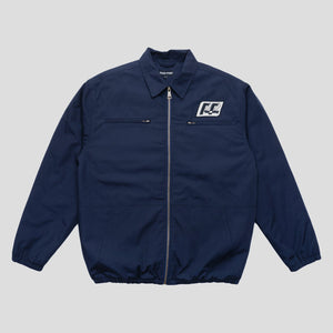 Pass~Port Transport Ripstop Delivery Jacket - Navy
