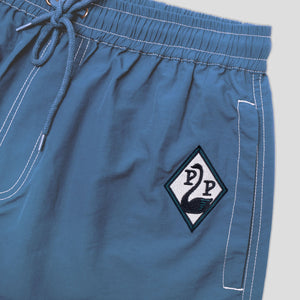 Pass~Port Swanny RPET Casual Short - Slate Blue