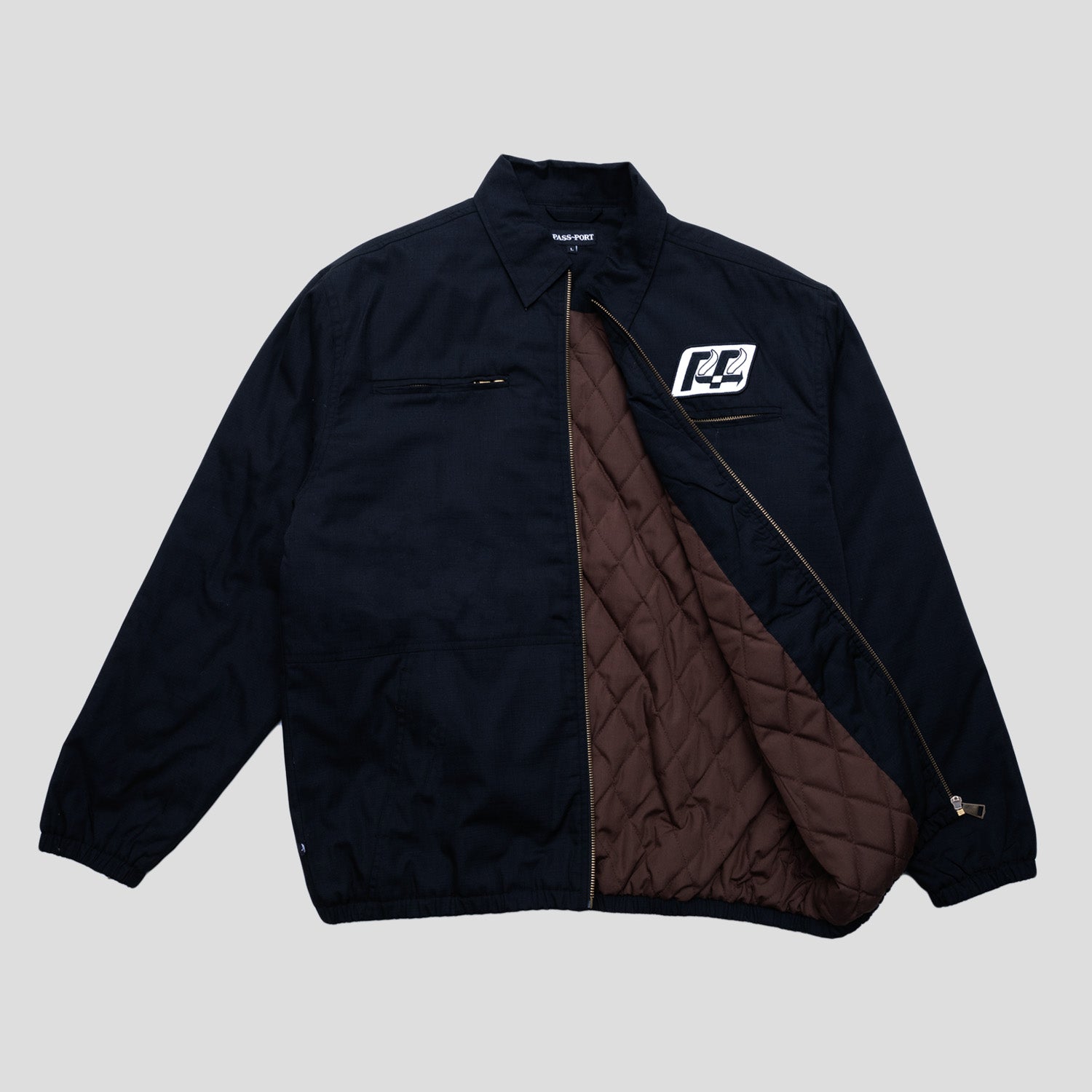 Pass~Port Transport Ripstop Delivery Jacket - Black – Pass~Port USA