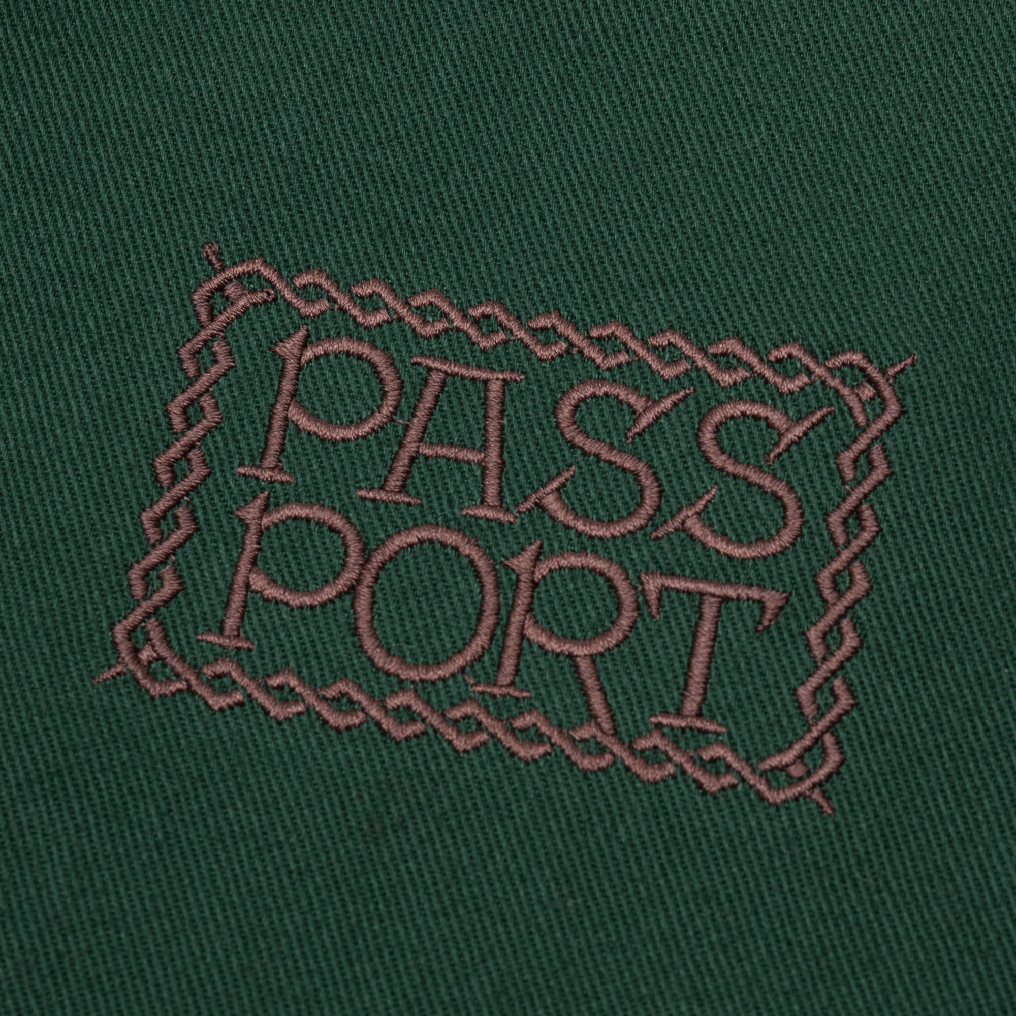 Pass~Port Invasive Logo Yard Jacket - Forest Green