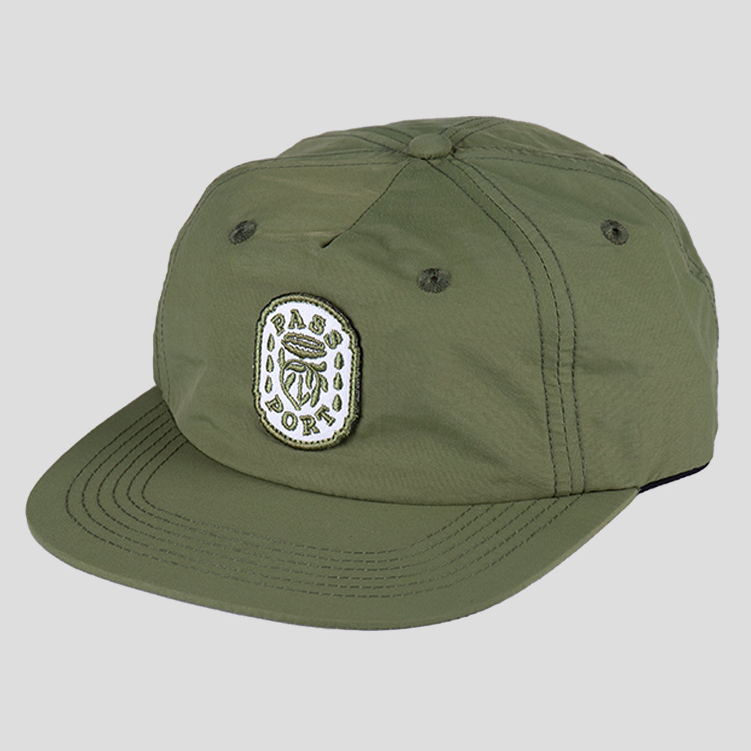 Pass~Port Fountain RPET Cap - Olive