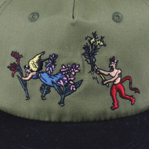 Pass~Port Gardening Cap - Olive / Black