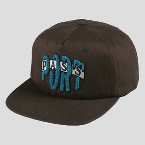 Pass~Port Bulb Logo Cap - Brown