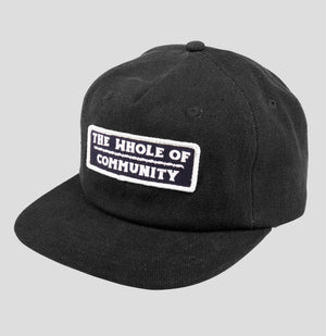 PASS~PORT "WHOLE OF COMMUNITY" CAP BLACK