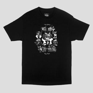 PASS~PORT TOBY ZOATES "COPPERS" TEE BLACK
