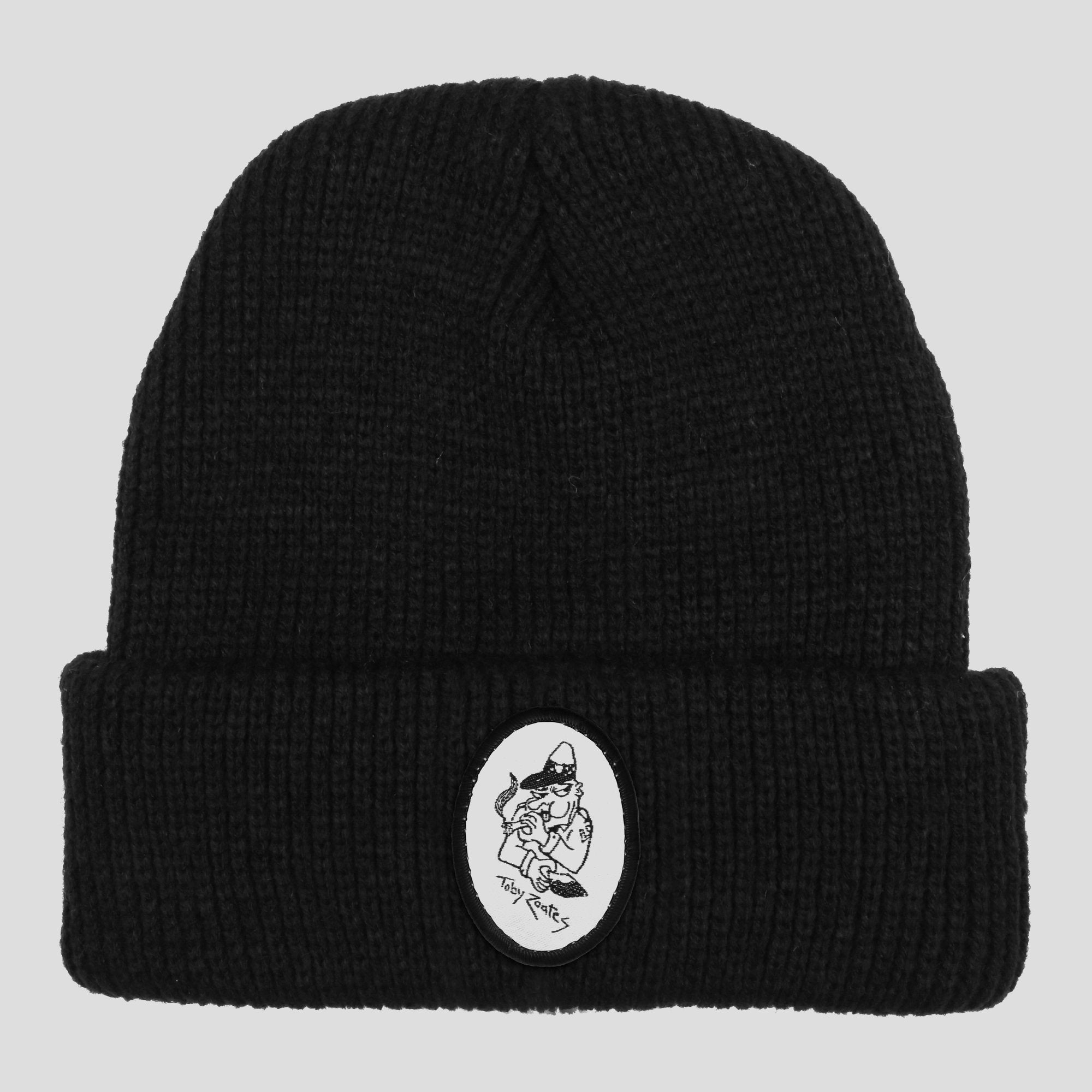 PASS~PORT TOBY ZOATES "COPPERS" BEANIE BLACK