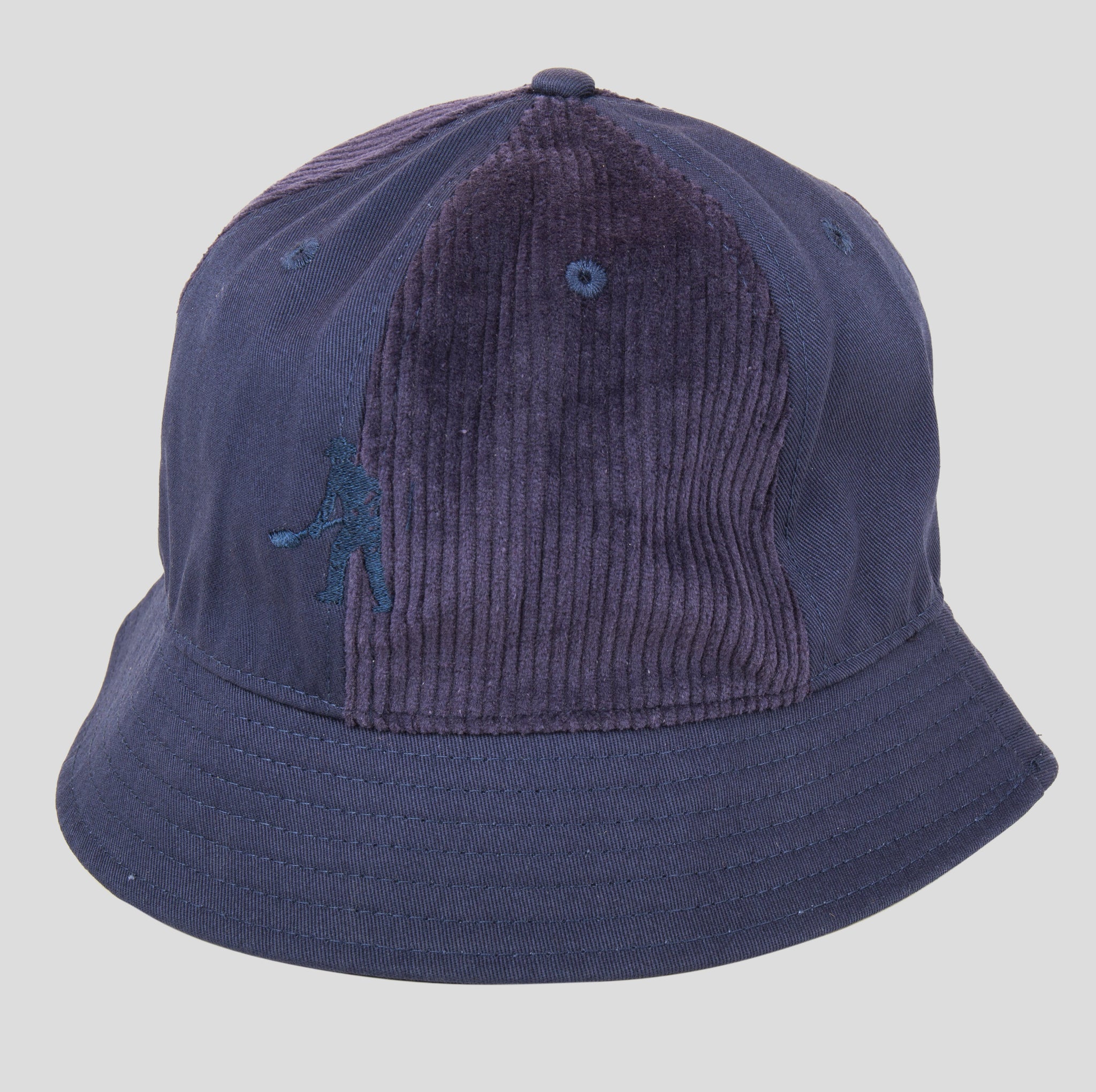 PASS~PORT "CORD PATCH" BUCKET HAT NAVY