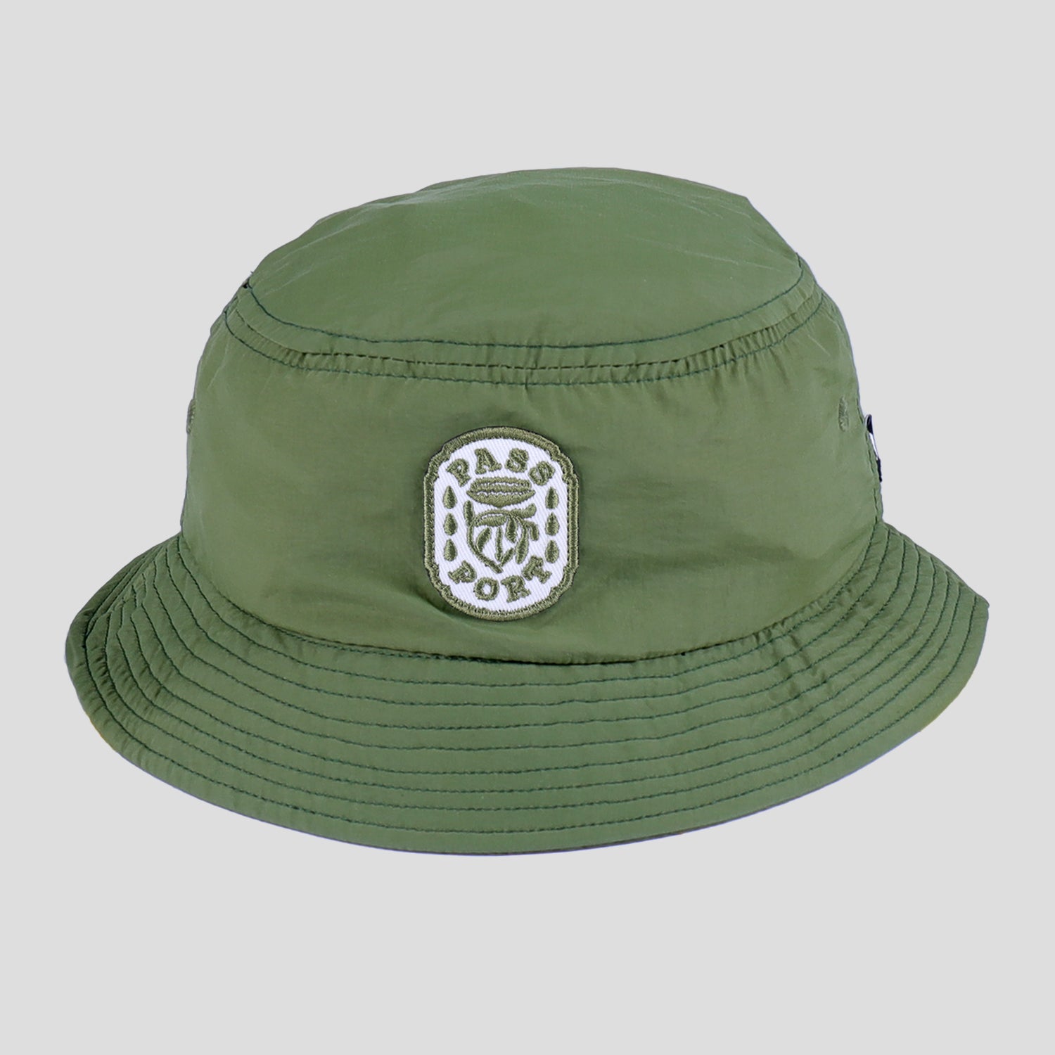 Pass~Port Fountain RPET Bucket Hat - Olive