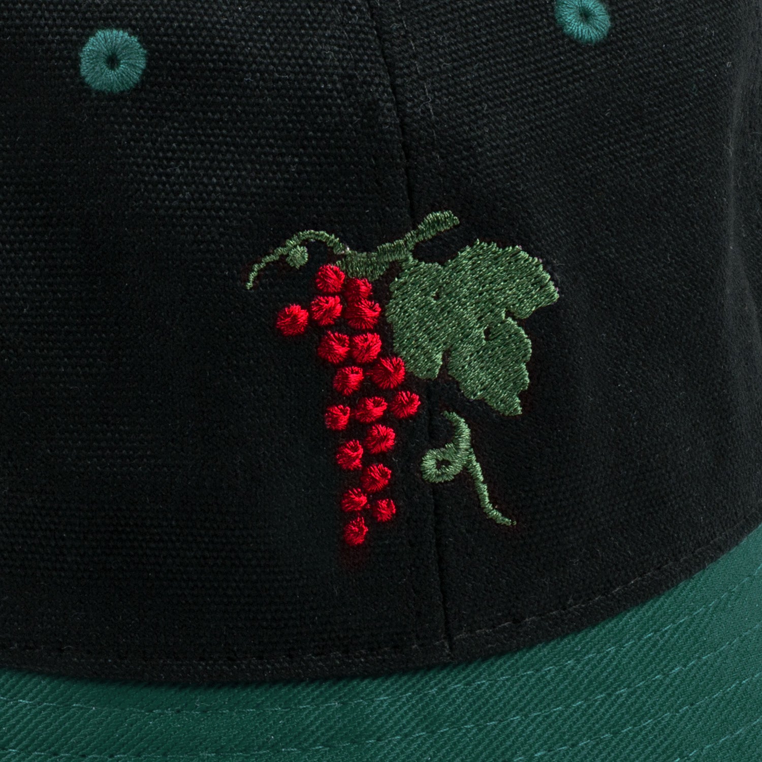 PASS~PORT "LIFE OF LEISURE" BUCKET HAT BLACK/FOREST GREEN