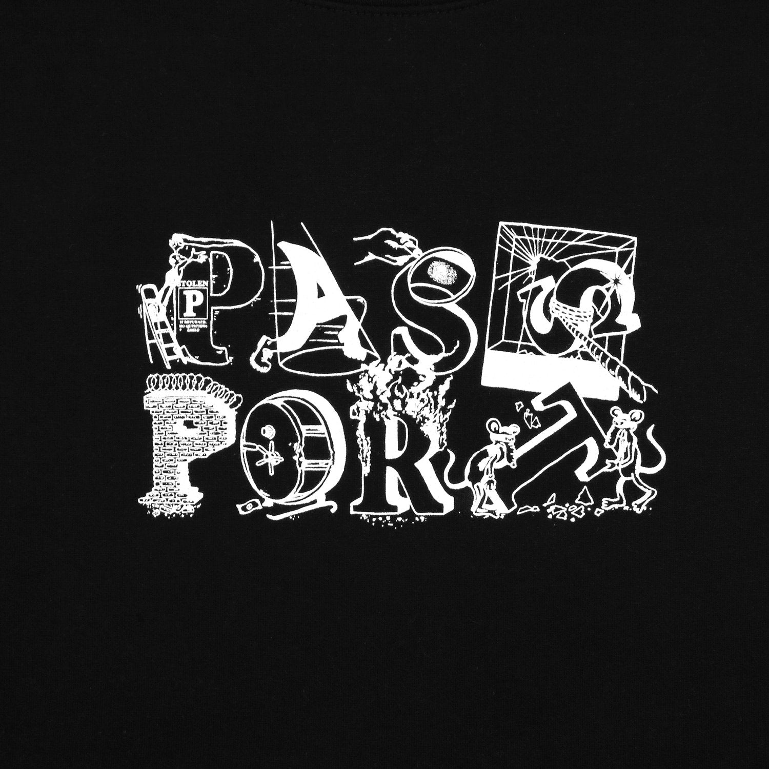 PASS~PORT "LOOT" SWEATER BLACK