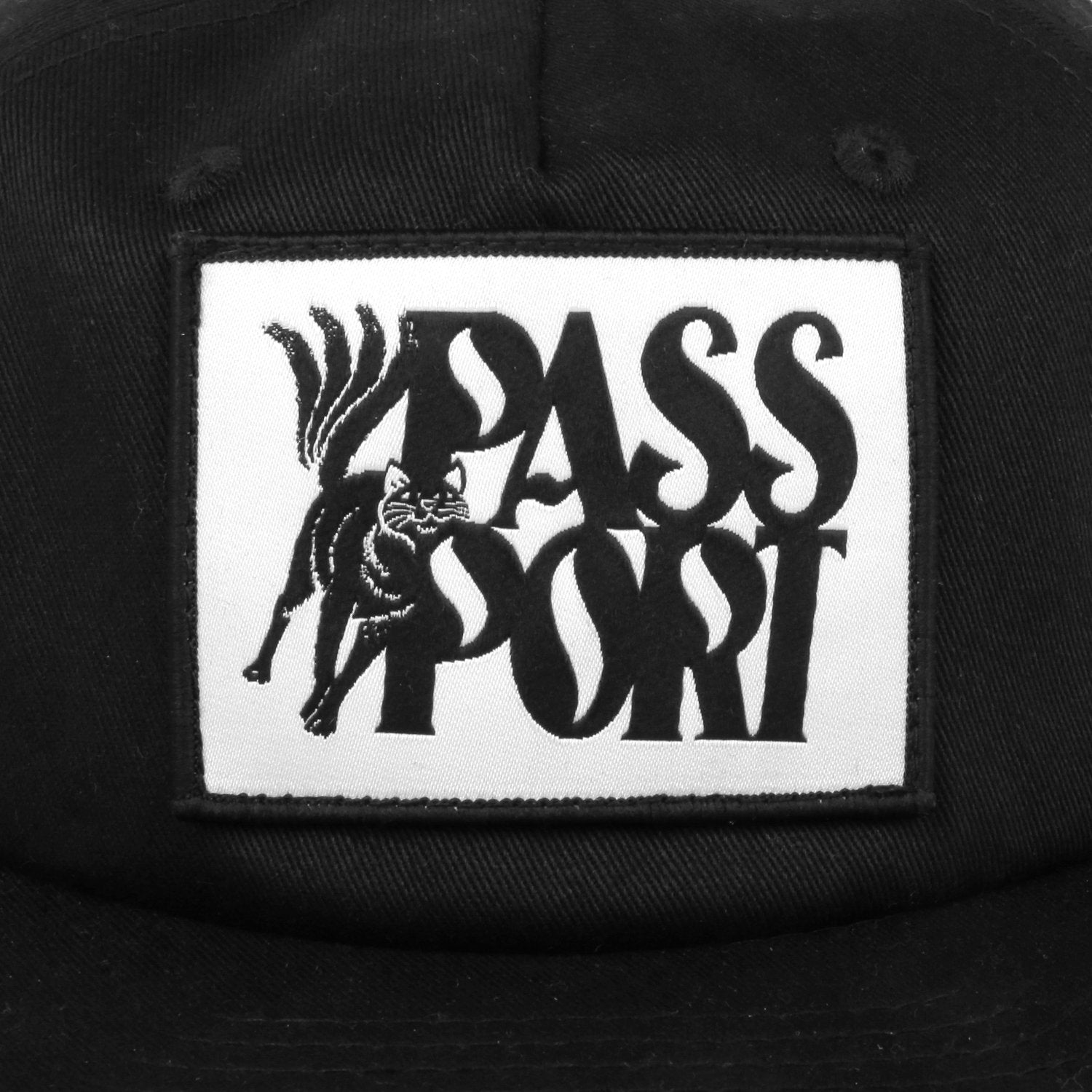 PASS~PORT "MOGGY" CAP BLACK