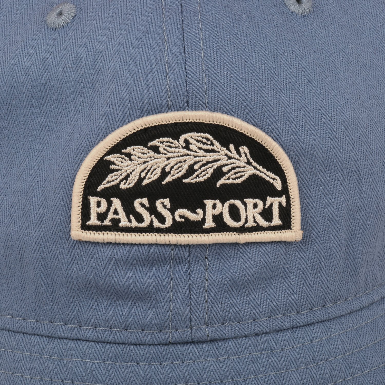PASS~PORT "QUILL" BUCKET HAT STEEL BLUE