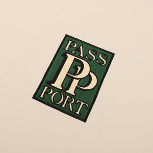 PASS~PORT "PP EMBROIDERY" HOOD NATURAL