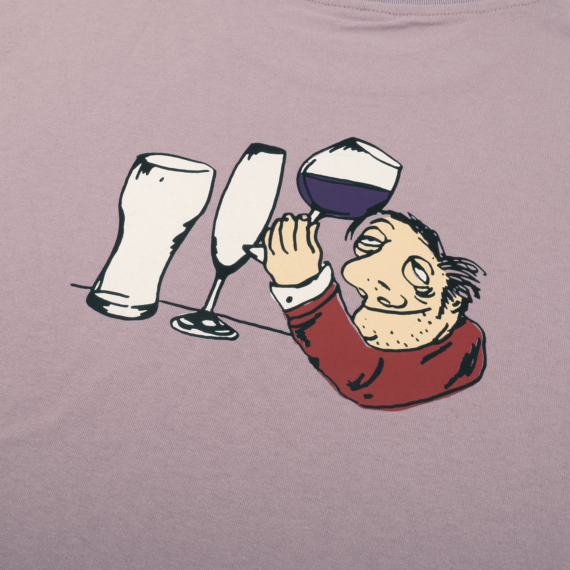 PASS~PORT "TRY HARD" TEE LILAC