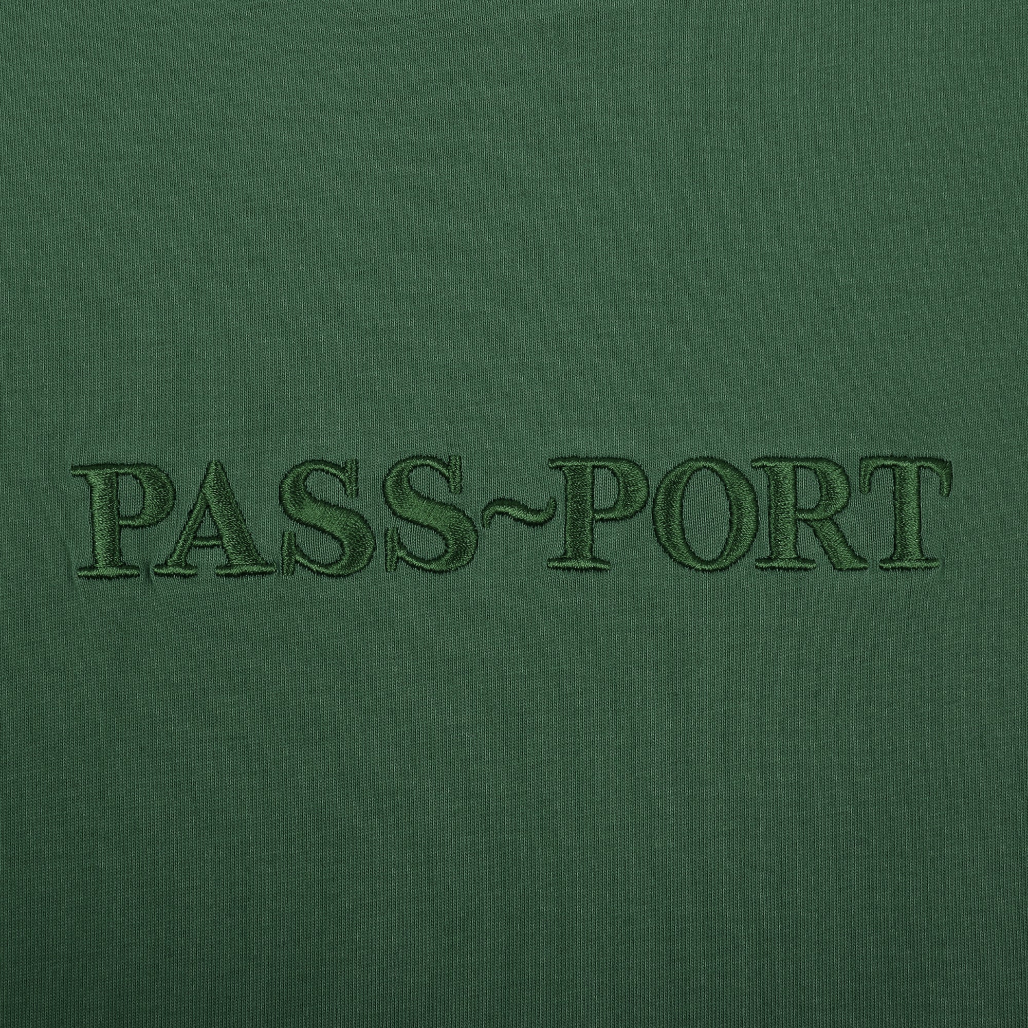 PASS~PORT "OFFICIAL" ORGANIC SWEATER FOREST