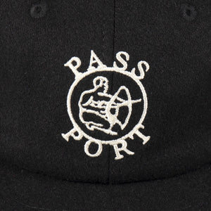 Pass~Port Potters Mark Woolen Cap - Black