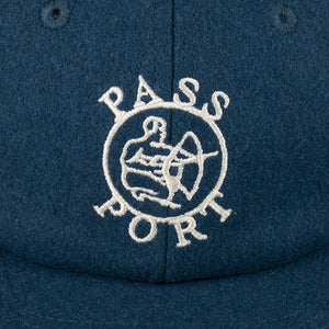 Pass~Port Potters Mark Woolen Cap - Navy