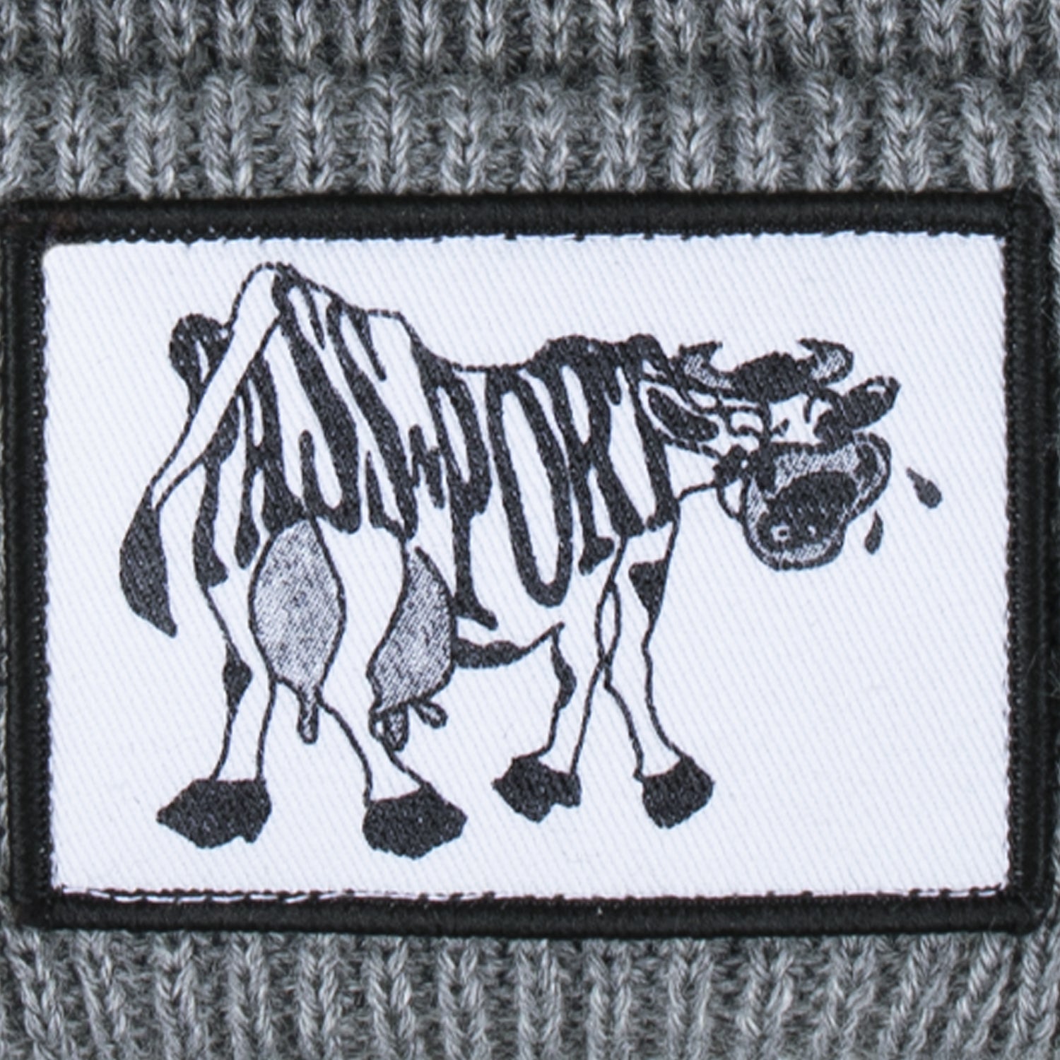 Pass~Port Crying Cow Beanie - Ash