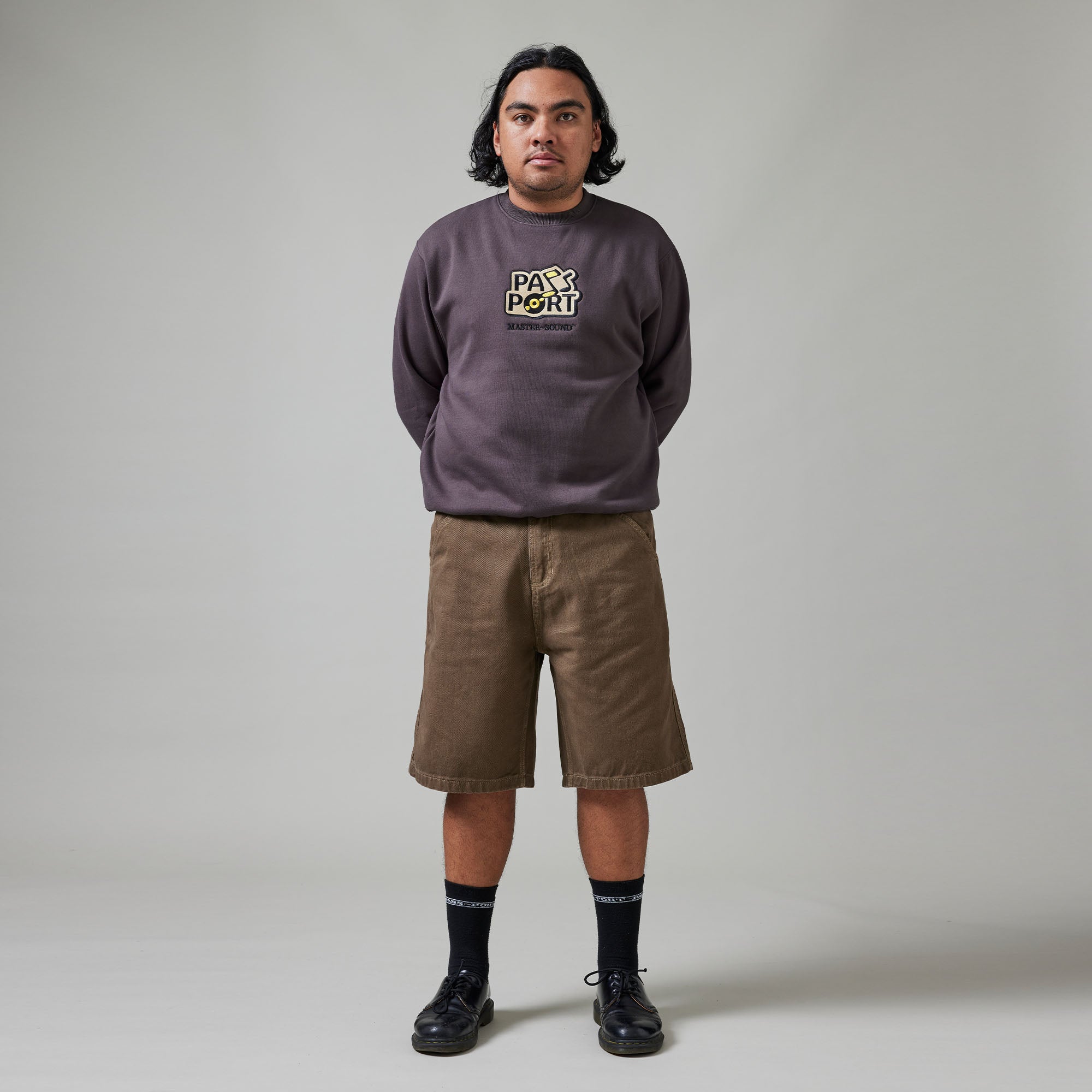 Pass~Port Workers Club Short - Washed Brown