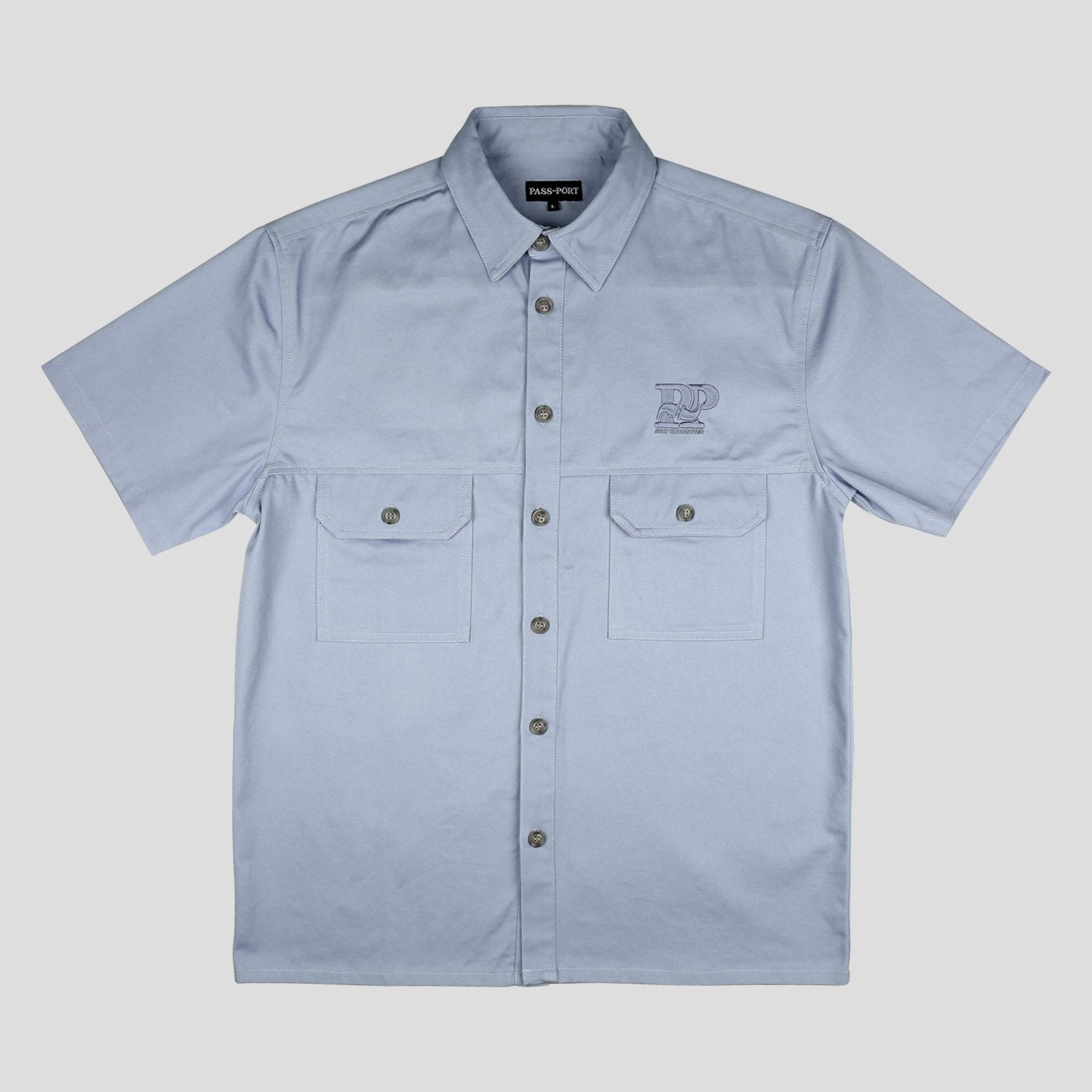 PASS~PORT "STAY CONNECTED" SPARKY S/S SHIRT SLATE