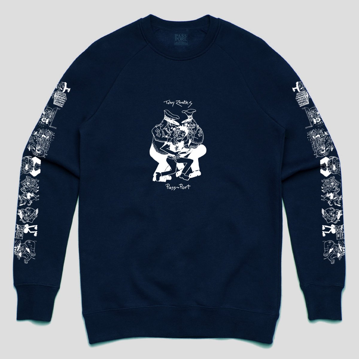 PASS~PORT TOBY ZOATES "COPPERS" SWEATER CLASSIC NAVY