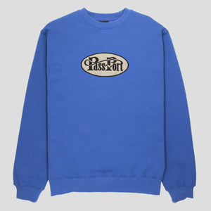 Pass~Port Whip Logo Sweater - Royal Blue